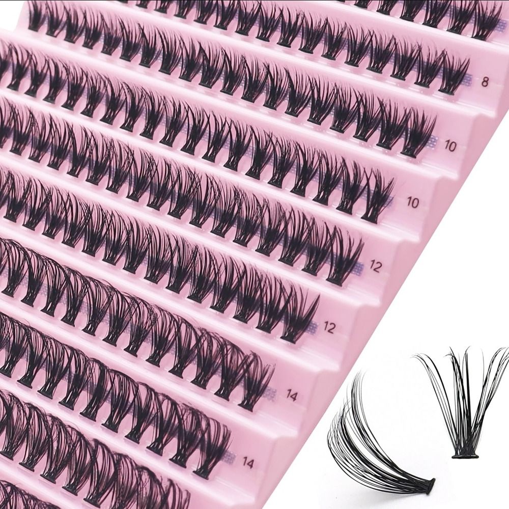 Individual Lash Tray - 개별 속눈썹 클러스터 볼륨, 자연스러운 긴