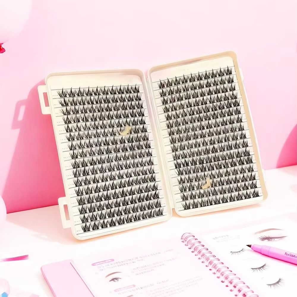 Eyelash Extension Kits - 내추럴 룩 인조 속눈썹 위스피 스타일