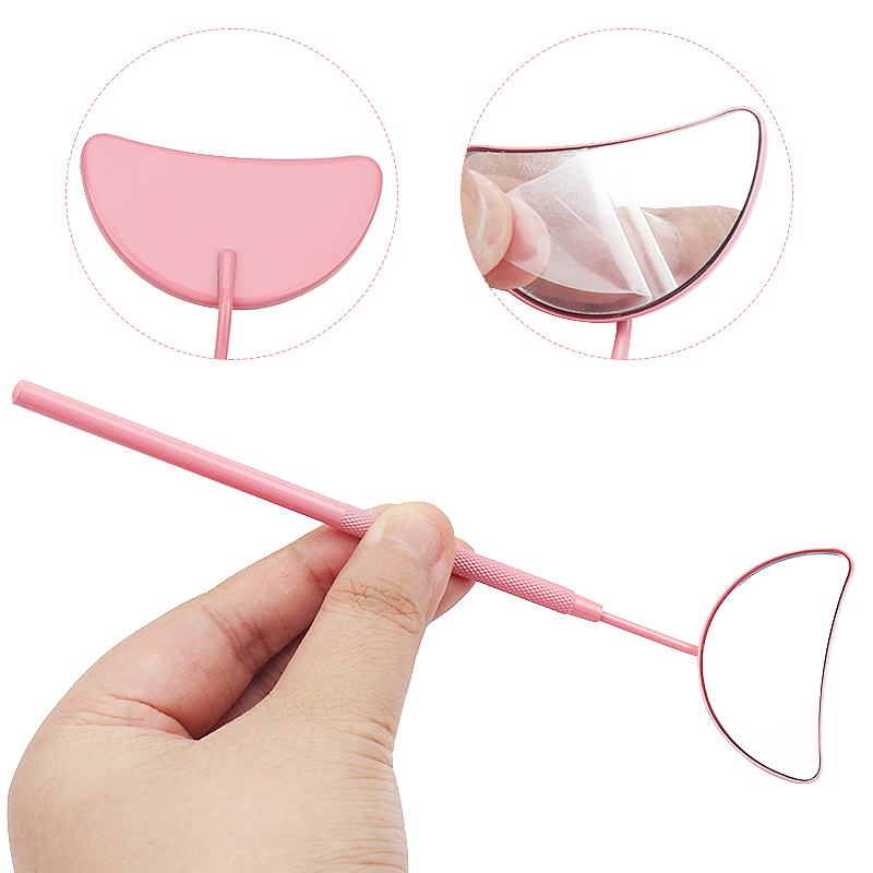 1pcs 속눈썹 연장 거울 달 모양의 분리형 스테인레스 - Eyelash Extension Course 리뷰 및 가격