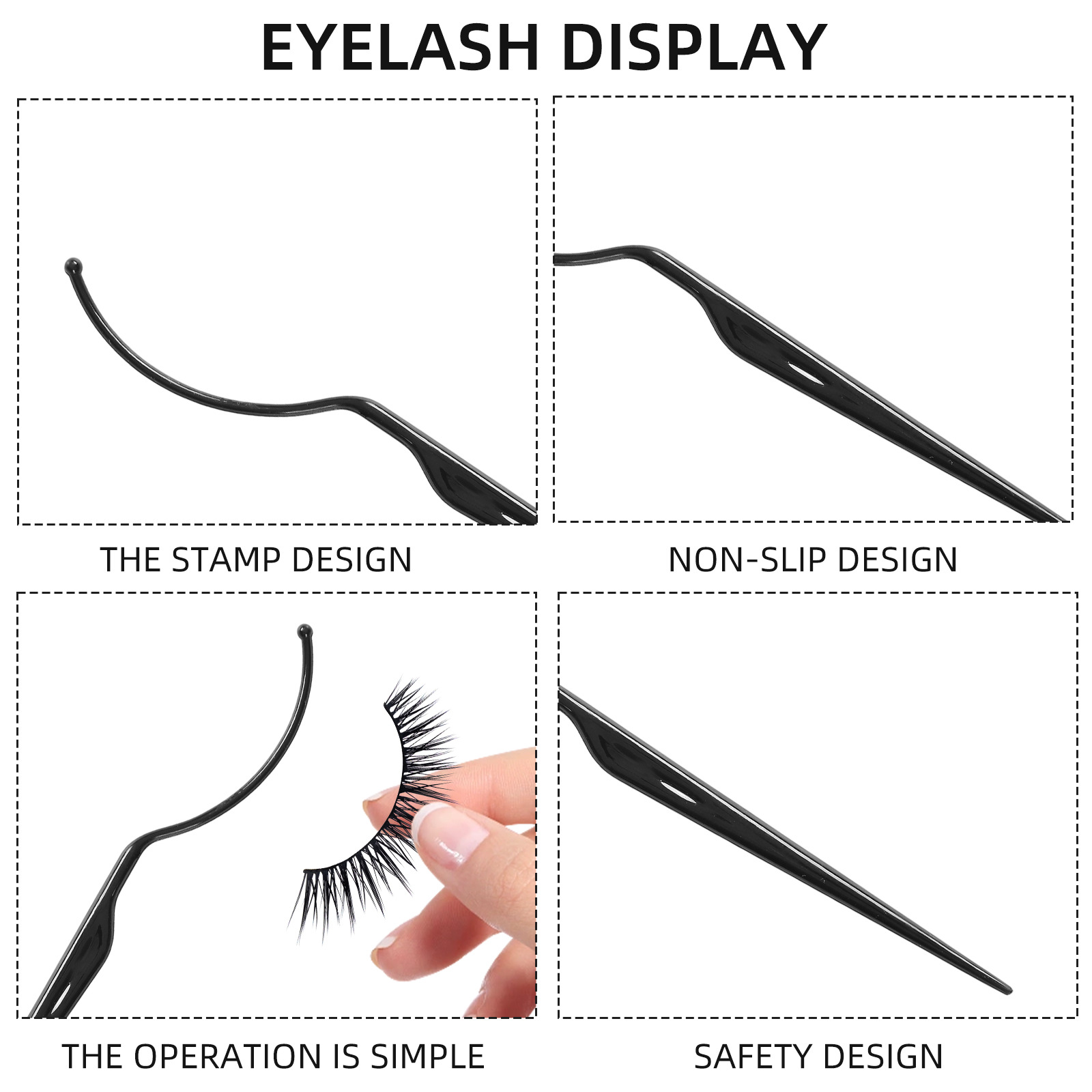 10개입 인조 속눈썹 시험용 착용 장치 속눈썹 스타일  - Eyelash Extension Course 리뷰 및 가격