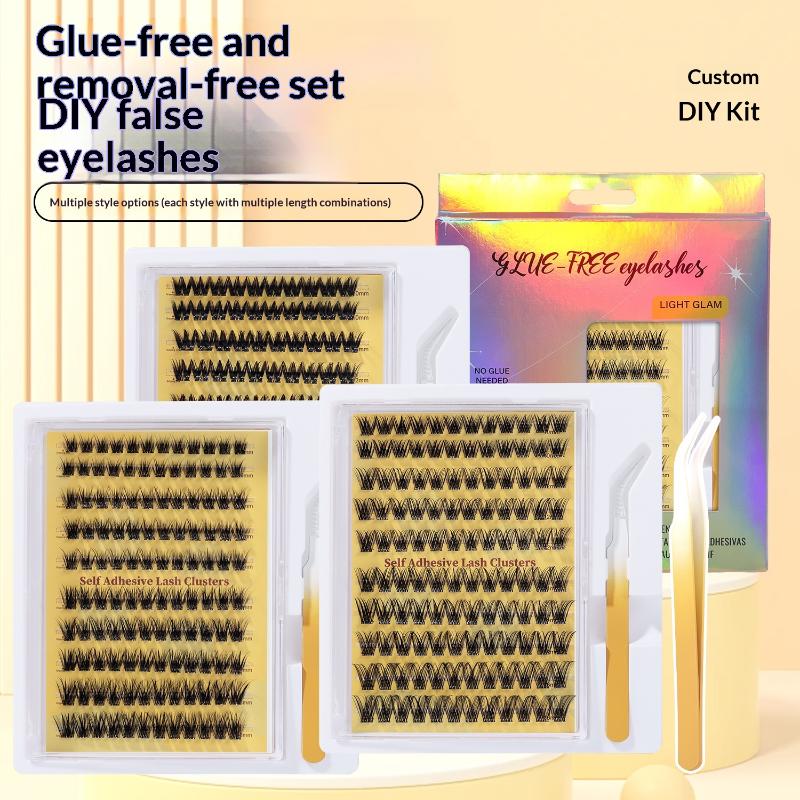 새로운 DIY 속눈썹 연장 키트 글루 프리 개별 속눈썹 - Eyelash Extension Kits 리뷰 및 가격