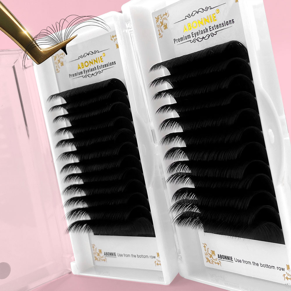 Abonnie 0.03-0.10mm 간편한 팬 속눈썹  - Eyelash Extension Human Hair 리뷰 및 가격