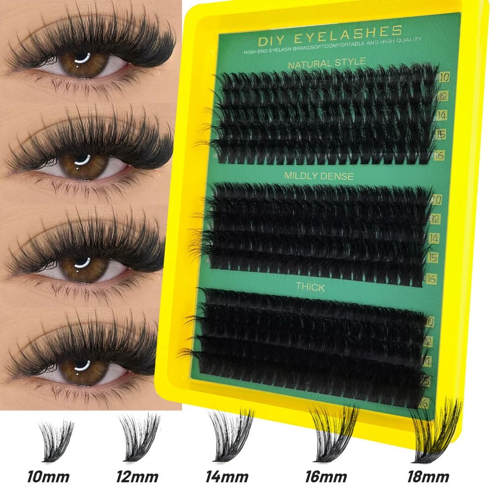 내추럴 룩 인조 속눈썹 본드 앤 씰 위스피 스타일 DI - Eyelash Extension Cluster 리뷰 및 가격