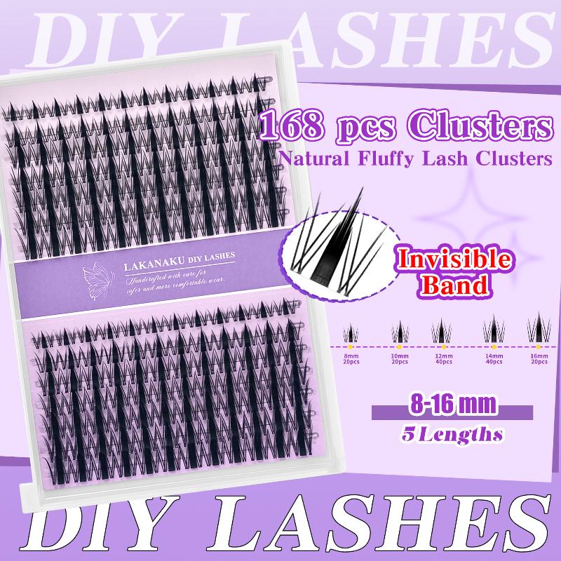자연스러운 속눈썹 클러스터 개별 속눈썹 풍성하고 쉽게  - Eyelash Extension Cluster 리뷰 및 가격