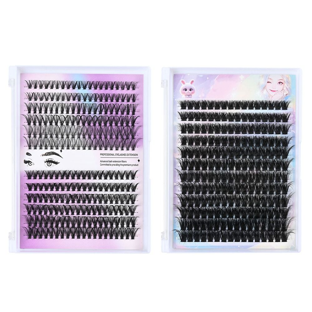 내추럴 룩 인조 속눈썹 본드 앤 씰 클러스터 디자인 D - Eyelash Extension Cluster 리뷰 및 가격