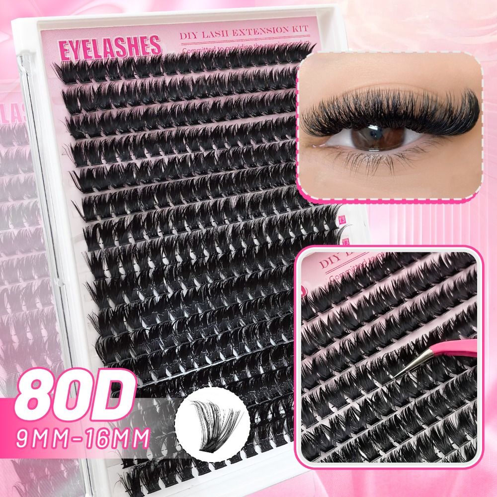 내추럴 룩 인조 속눈썹 위스피 스타일 본드 앤 씰 3D - Eyelash Extension Kits 리뷰 및 가격