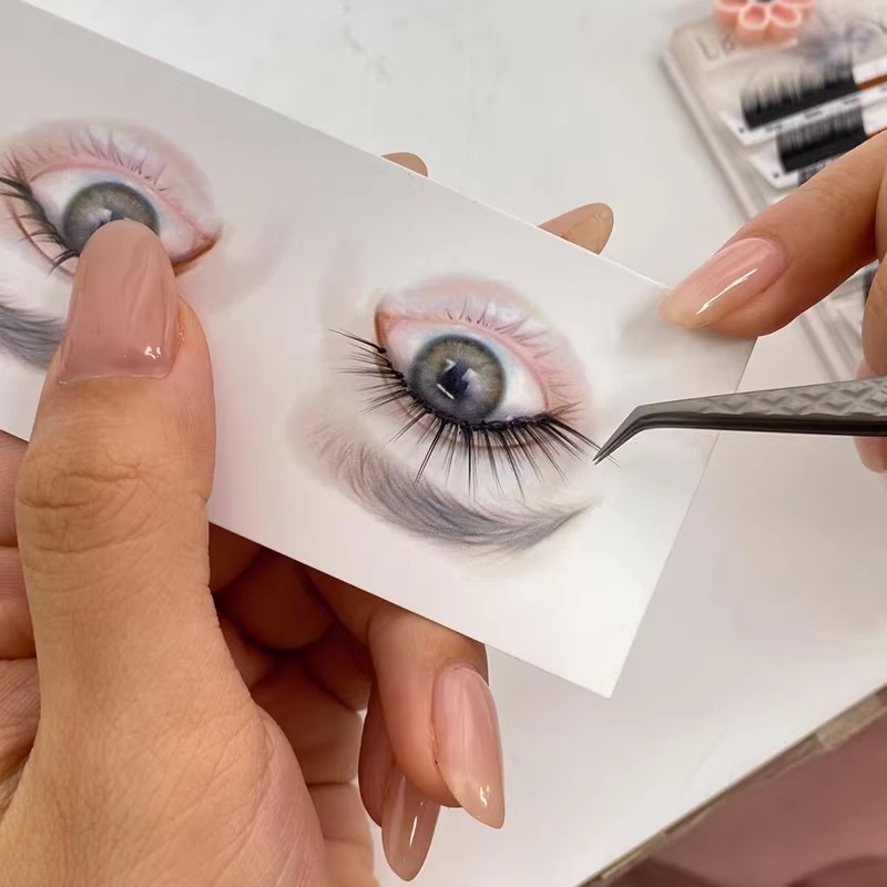초보자를 위한 재사용 가능한 속눈썹 매핑 카드 - 속눈 - Eyelash Extension Course 리뷰 및 가격