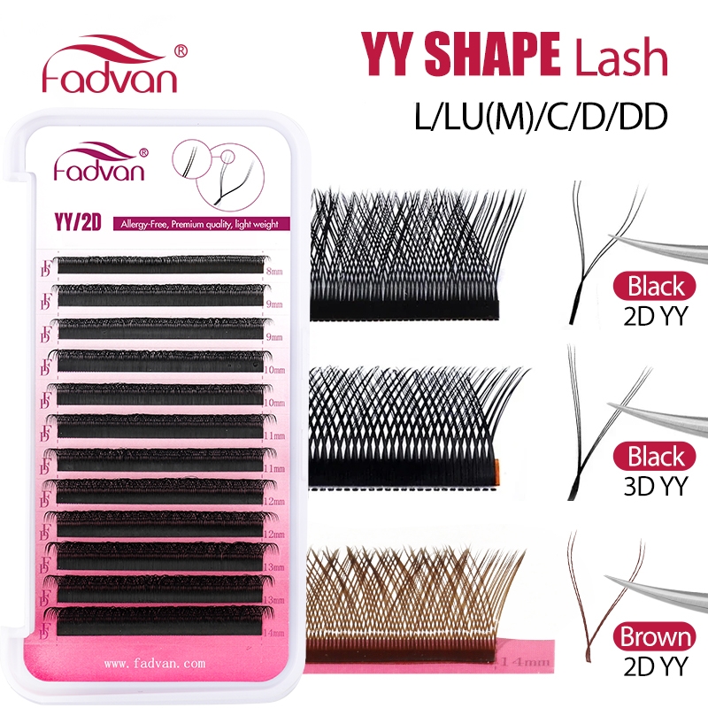 FADVAN YY/SYY Shape L/LU(M)/C/ - Eyelash Extension Yy 리뷰 및 가격