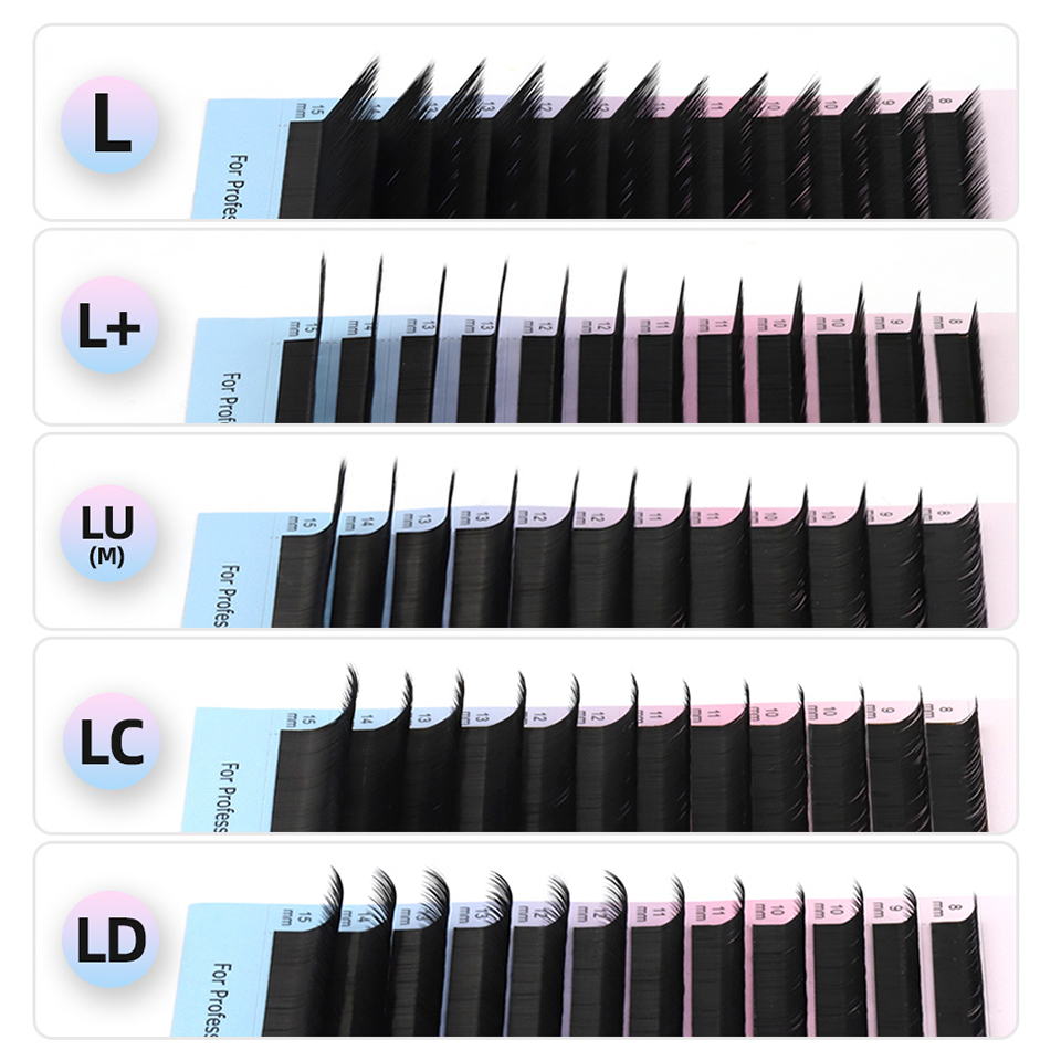 RUJADE L L+ LC LD LU(M) 컬 개별 속 - Individual Lash Tray 리뷰 및 가격