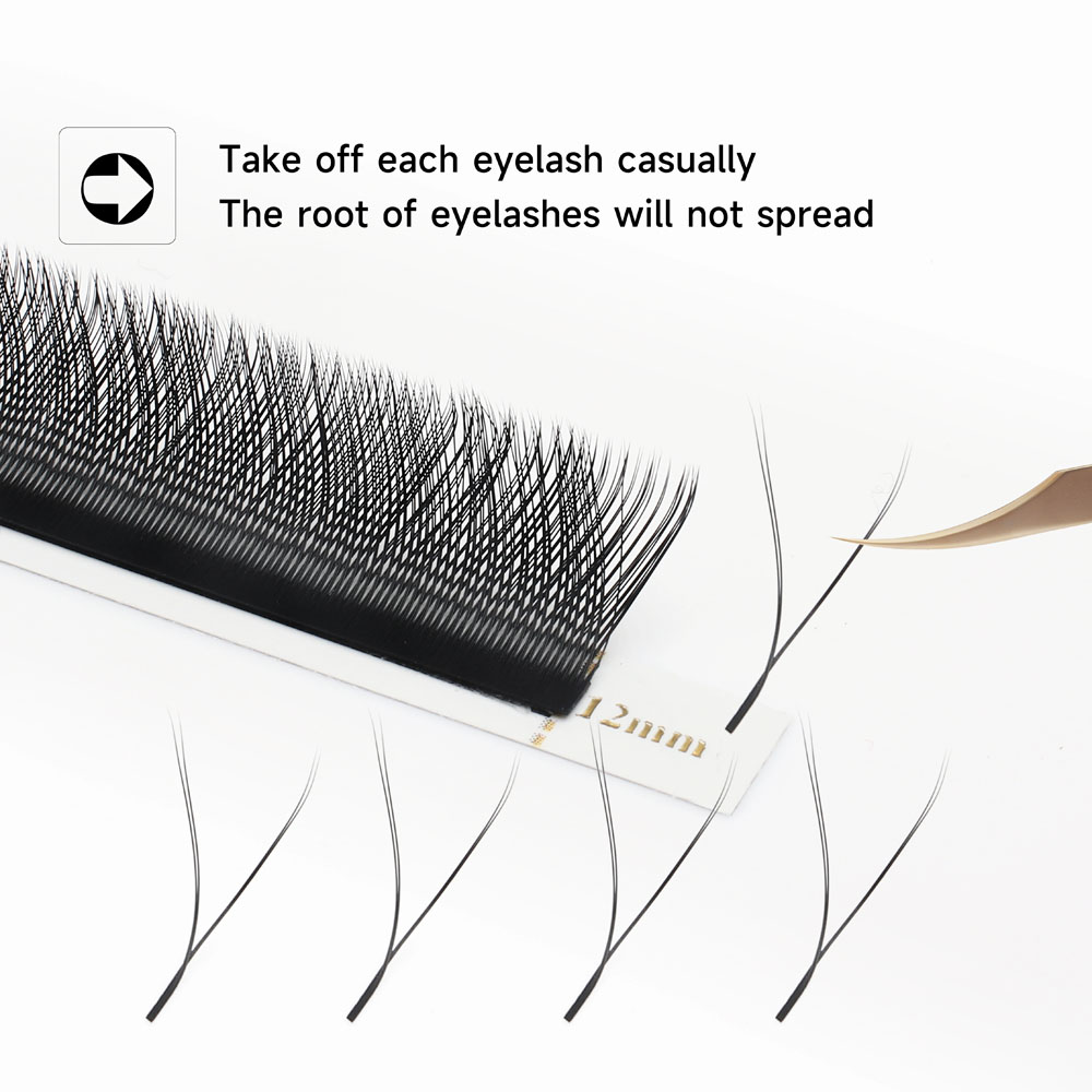 XIUSUZAKI W 모양의 속눈썹 블룸 2D 3D 4 - Eyelash Extension Yy 리뷰 및 가격