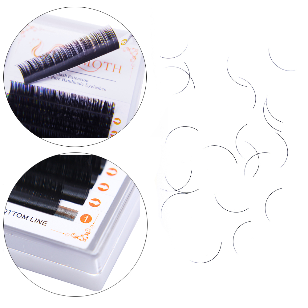 DOSMOTH 10 상자 16 행 7-16mm 밍크 속 - Individual Lash Tray 리뷰 및 가격