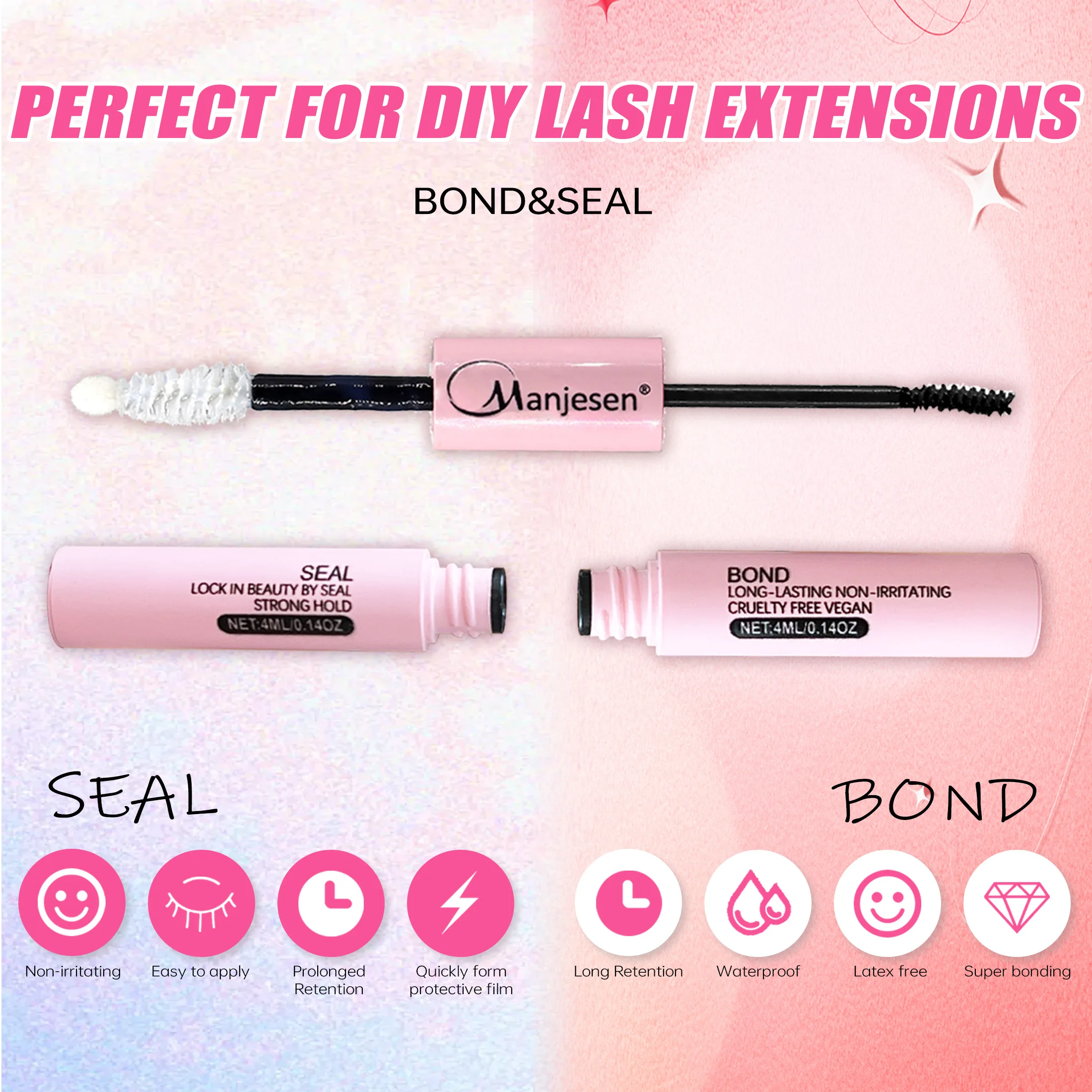 속눈썹 200개 클러스터 속눈썹 본드 및 씰 메이크업  - Eyelash Extension Course 리뷰 및 가격