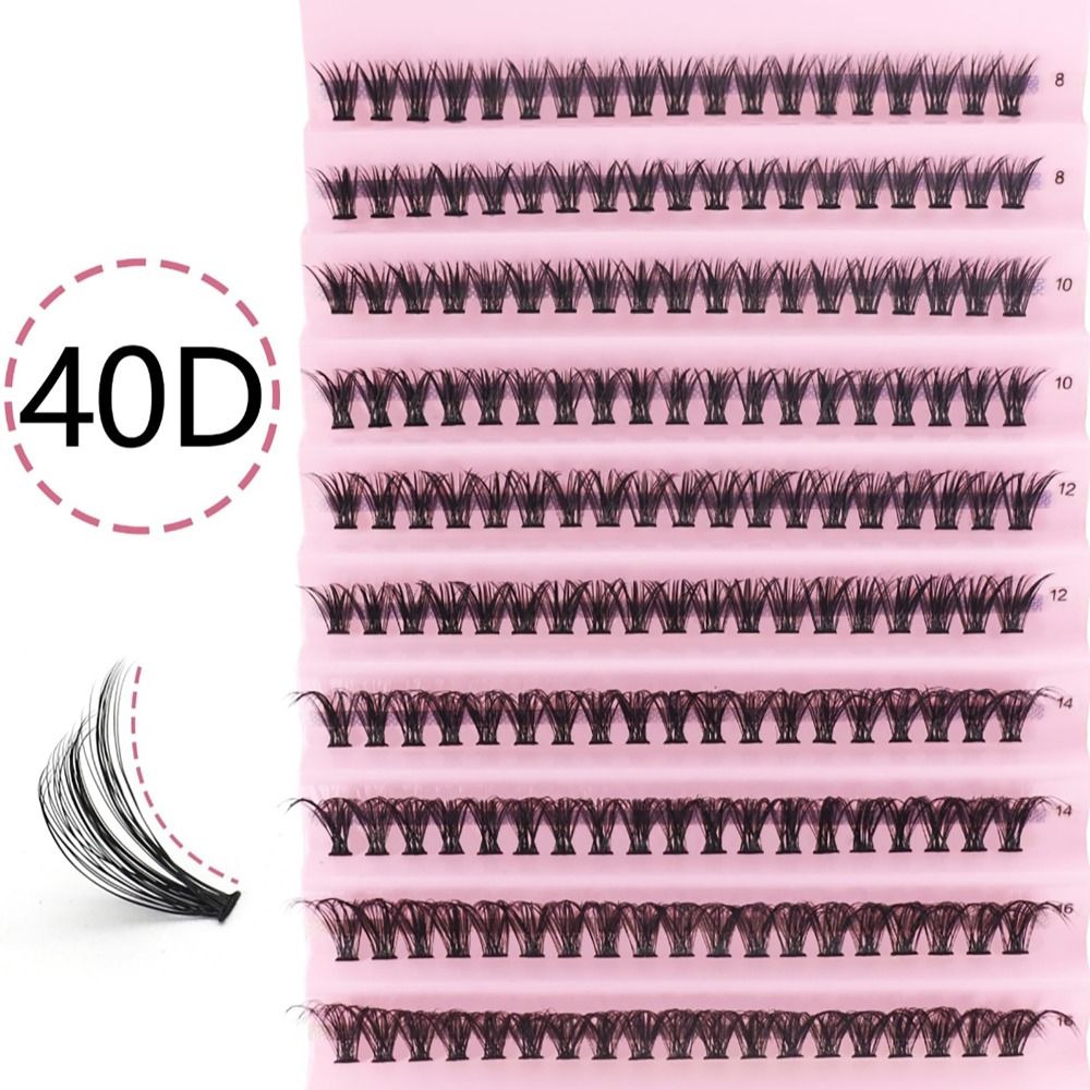 40D 8/10/12/14/16mm 개별 속눈썹 클러스 - Individual Lash Tray 리뷰 및 가격