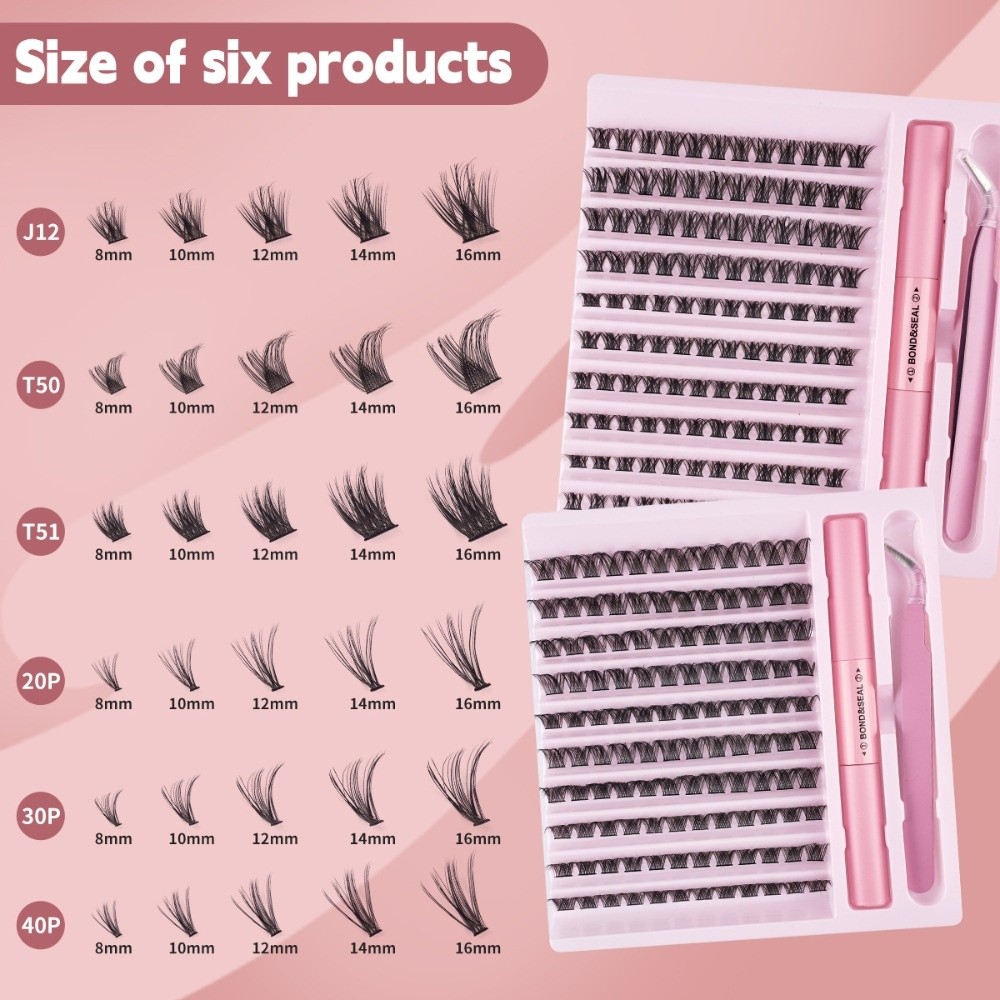 고품질 본드 및 실드 인조 속눈썹, 자연스러운 느낌의  - Eyelash Extension Cluster 리뷰 및 가격