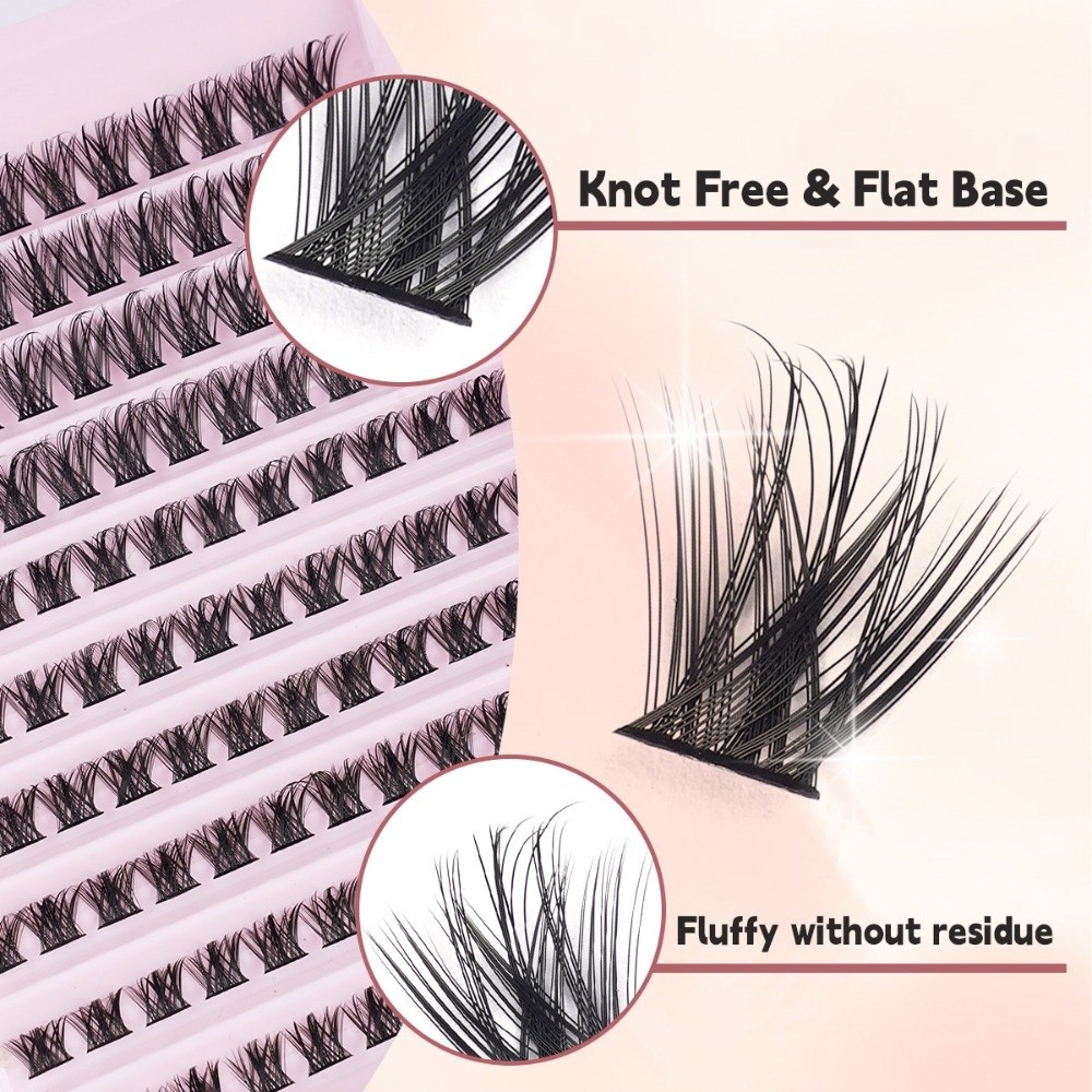 고품질 본드 및 실드 인조 속눈썹, 자연스러운 느낌의  - Eyelash Extension Cluster 리뷰 및 가격
