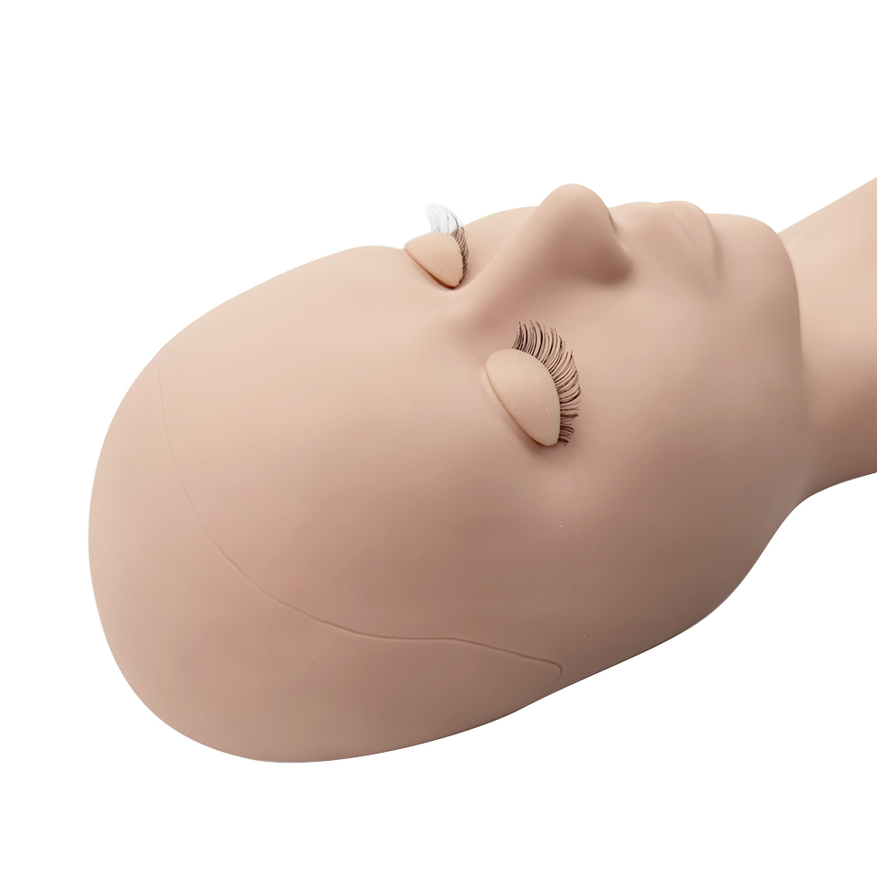 실리콘 헤드 트레이닝 마네킹, 탈착식 눈, 연습 헤드  - Eyelash Extension Course 리뷰 및 가격