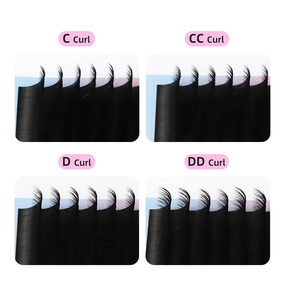 RUJADE 5 사례 / 대량 인조 속눈썹 연장 블랙  - Individual Lash Tray 리뷰 및 가격