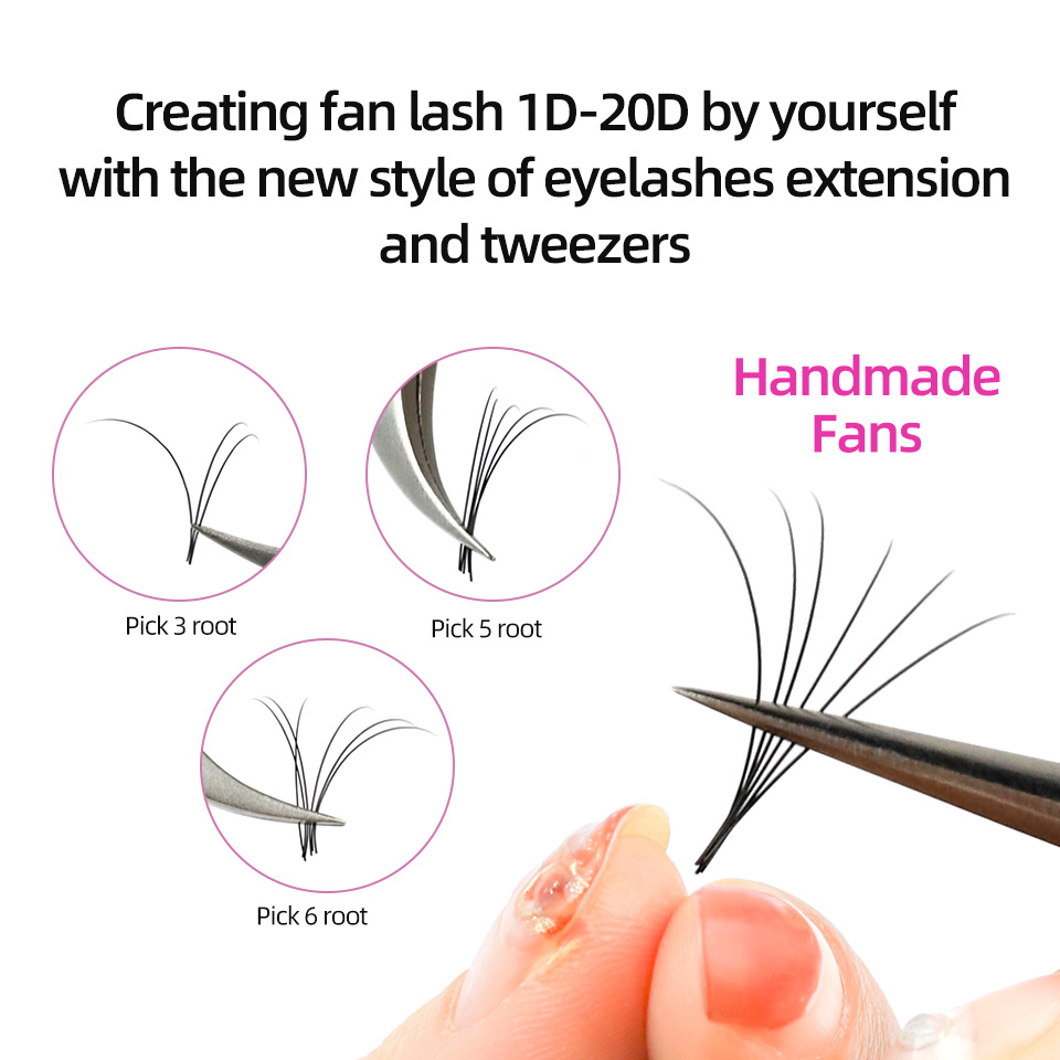 RUJADE 5 사례 / 대량 인조 속눈썹 연장 블랙  - Individual Lash Tray 리뷰 및 가격