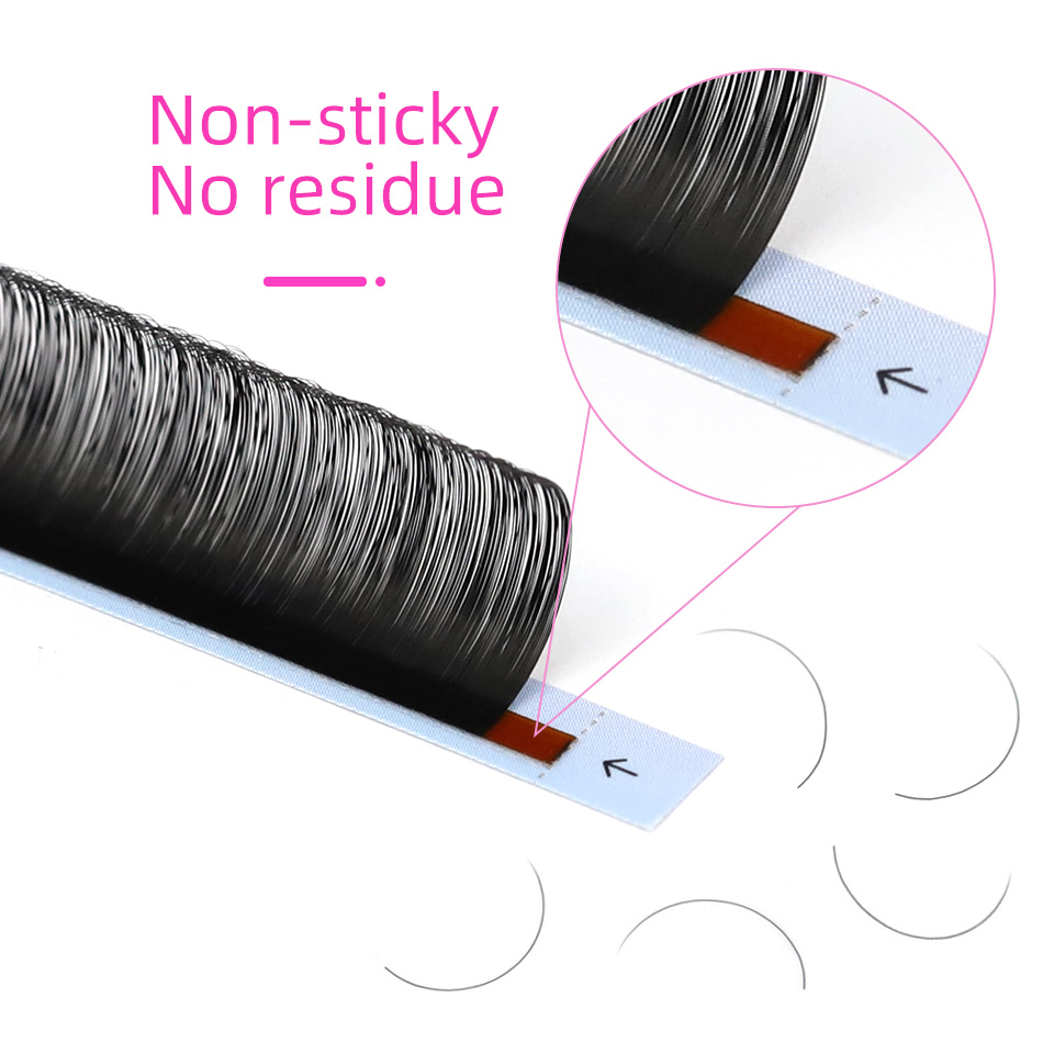 RUJADE 5 사례 / 대량 인조 속눈썹 연장 블랙  - Individual Lash Tray 리뷰 및 가격